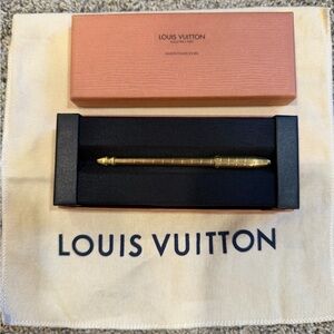 Louis Vuitton Vintage Agenda Ballpoint Pen - Gold